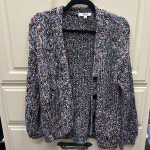 BB Dakota Multi- Colored Cardigan